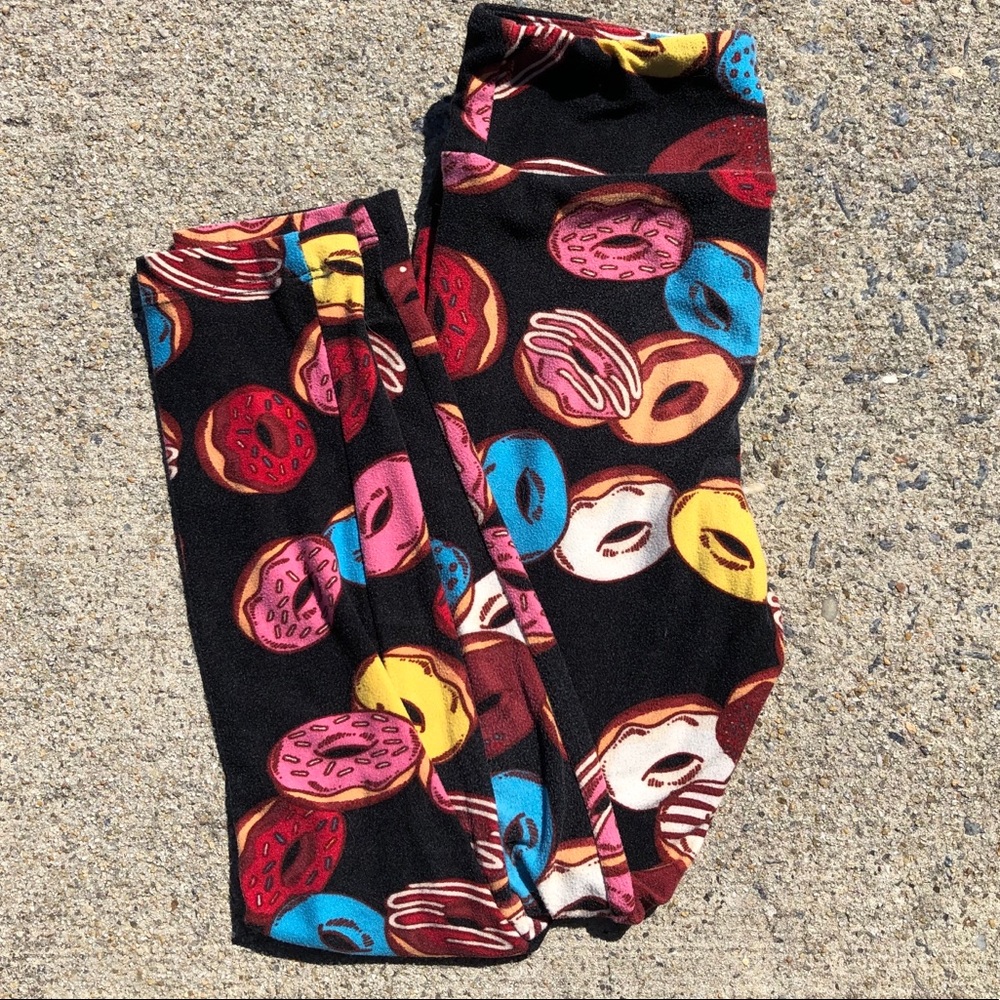 LuLaRoe Kids Donut Leggings S/M